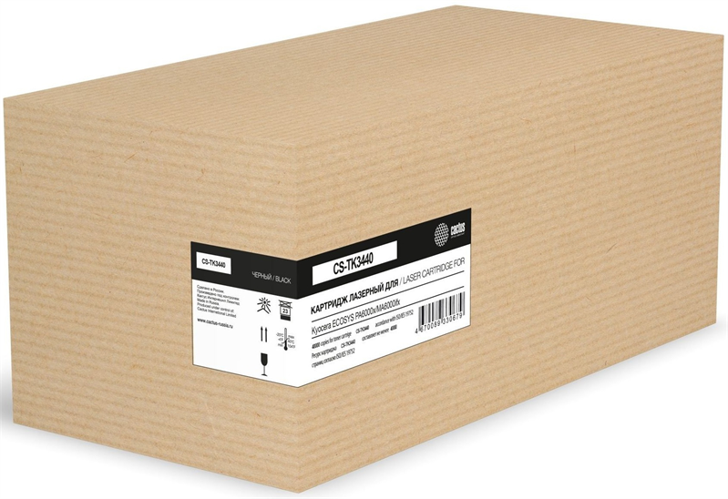 Cactus CS-TK3440 TK-3440 черный (40000стр.) для Kyocera ECOSYS PA6000x/MA6000ifx