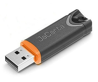 USB-токен JaCarta-2 PKI/ГОСТ. Сертификат ФСТЭК России. Сертификат ФСБ России
