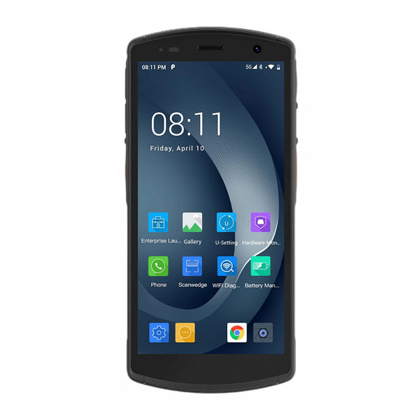 UROVO CT58S Android 12 / 2.0 GHz / 8xCore / MTK6762 / RAM 4 GB / ROM 64 GB /  UROVO SE2030W / 2D Imager / 5.5'' / 720 x 1440 / 2G / 4G (LTE) / Bluetooth / GPS / GSM / Wi-Fi / 5000 mAh / NFC / IP 65 /