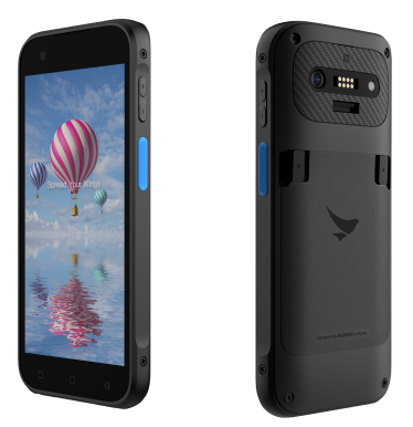 Bluebird S10 Комплект: Android 14, 2.4GHz Octa Core, Wifi Only, 13MP , 5MP, 5.5", 6GB/64GB, NFC , 1D/2D imager (Zebra SE4100)+бампер+ремень на руку+блок питания (кабель USB отдельно)