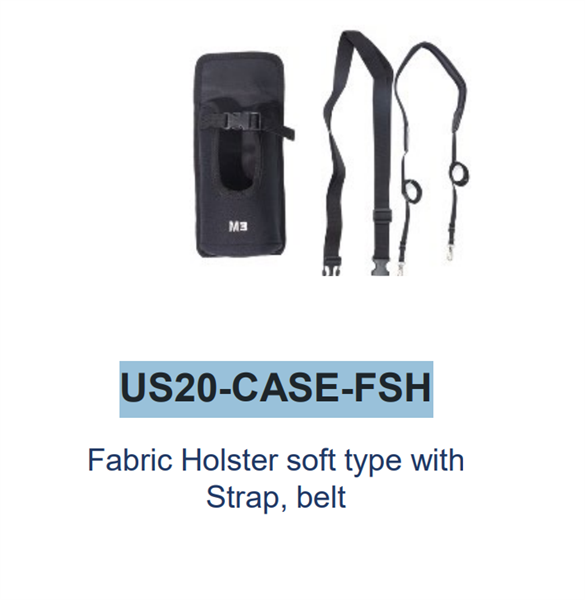M3 Mobile ASSY: US20/US30 Fabric Holster soft type with Strap, belt