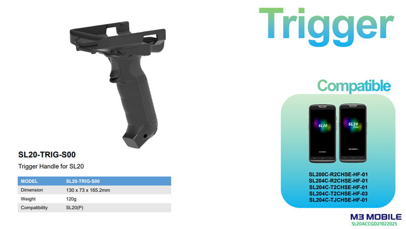 M3 Mobile ASSY: SL20 Trigger Handle