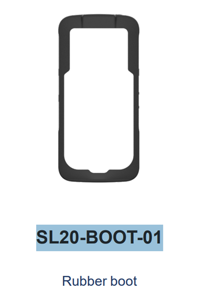 M3 Mobile ASSY: SL20 Rubber boot