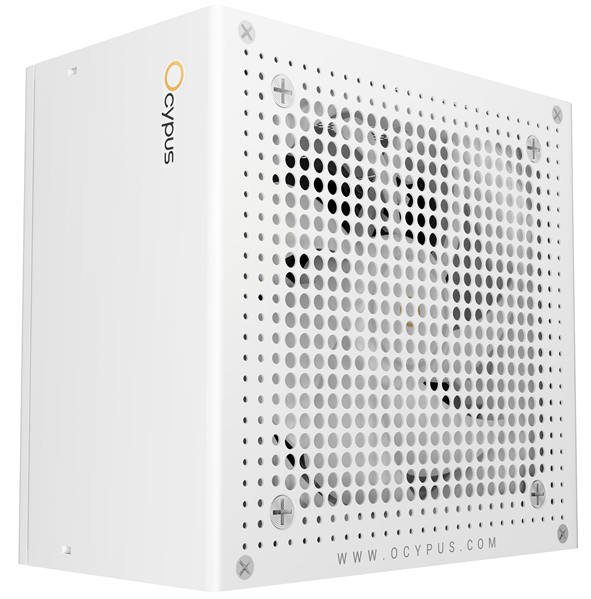 Ocypus Delta P750 WH, 750W, APFC, 80+ Bronze, ATX 3.1, 120mm Fan