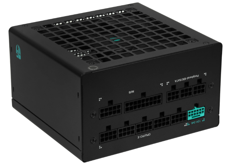 Deepcool GAMERSTORM PQ750G (ATX 3.1, 750W, Full Cable Management, PWM 120mm fan, 80+ GOLD, Active PFC + Half Bridge + DC/DC, Full Japanese Capasitors, Gen5 PCIe) RET (R-PQ750G-FD0B-WGEU-V1)