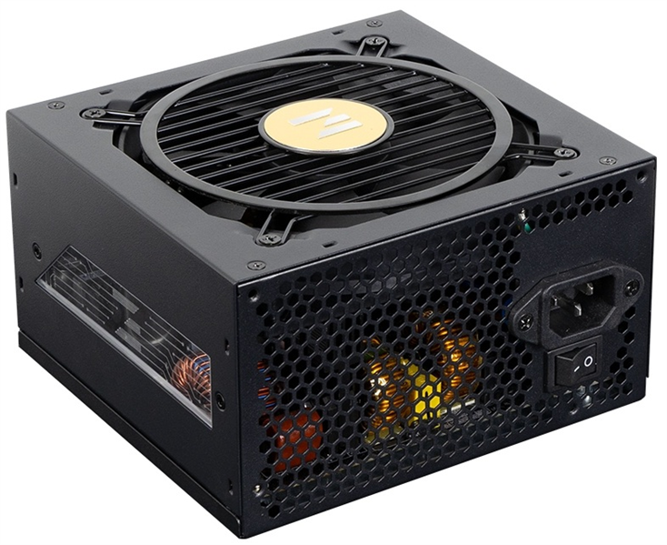 Zalman ZM850-TMX2 VIEW, 850W, ATX12V v3.0, APFC, 12cm Fan, 80+ Gold Gen5, Full Modular, side ARGB lights, Retail