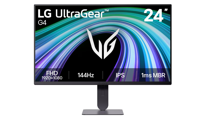 23,8" LG 24G414B-B, IPS, 1920x1080, 5ms , 250cd, 144Hz, HDMI+DP+SPK 2W, HAS  black, Ex