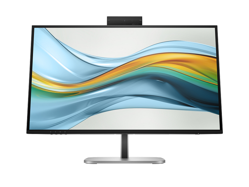 HP Series 5 Pro 27 inch QHD USB-C Conferencing Monitor - 527pm 27" Monitor 2560x1440 QHD, 16:9, IPS, 400 cd/m2,5 ms, 178°/178°, HDMI, USB-A, USB-C, DP, 100 Hz, Webcam, Tilt, HAS, Swiwel, Vesa