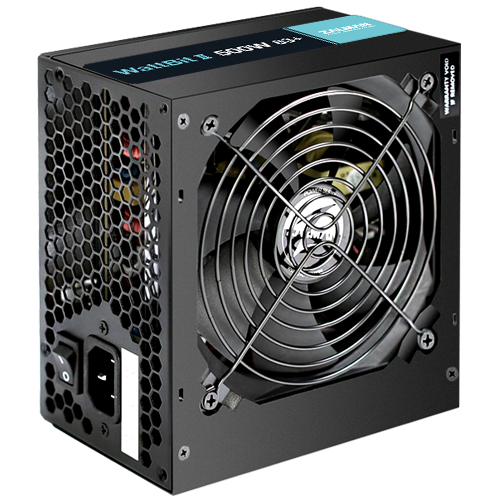 Zalman ZM500-XEII, 500W, ATX12V v2.3, Dual Forward Switching Circuit Design, 12cm Fan, Retail
