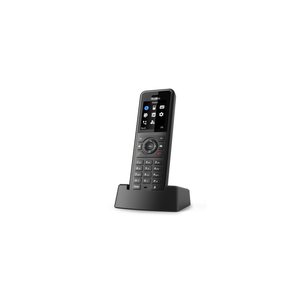 YEALINK SIP-трубка W57R, степень защиты IP54, HD звук, вибросигнал, FNR, быстрая зарядка, для W70B/W80B/W90B, шт