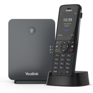 YEALINK W78P (база W70B+трубка W78H) до 10 SIP-аккаунтов, до 10 трубок на базу, до 20 одновременных вызовов, шт
