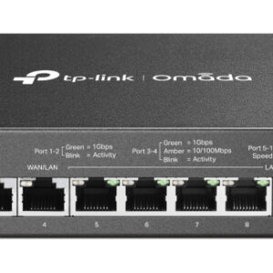 TP-Link ER7212PC, Omada Gigabit VPN Router with PoE+ Ports and Controller Ability