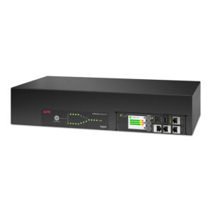 APC Rack Automatic Transfer Switch, 2U, 32A, 230V, 2 IEC 309 IN, 16 C13, 2 C19 OUT, 50/60 Hz (rep. AP4424, AP7724)