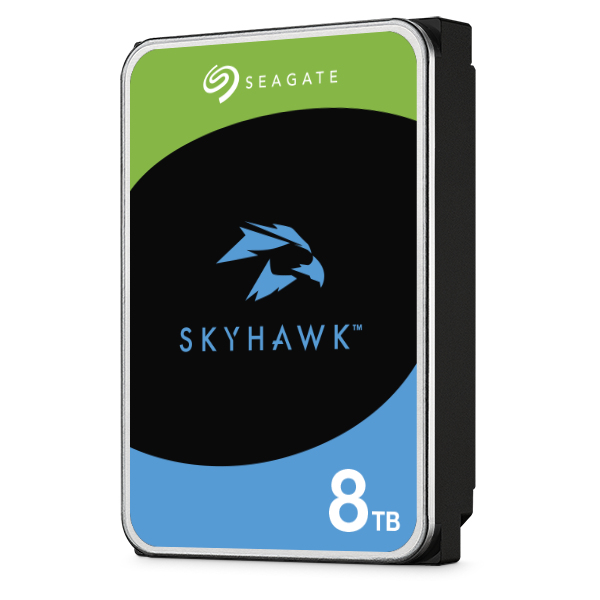 Seagate SkyHawk HDD 3.5" SATA 8Tb, 5400 rpm, 256Mb buffer, 512e/4Kn, CMR, ST8000VX010, 1 year