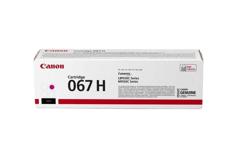 Canon 067H M, Magenta for Canon LBP631/633/MF651/655/657 (2350pgs.)