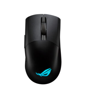 ASUS ROG KERIS WIRELESS AIMPOINT, 75g, 2.4GHz RF, Bluetooth 5.1, 36K DPI sensor, 5 Programmable Button, Black