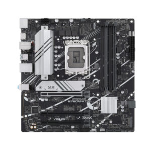ASUS PRIME B760M-A D4-CSM, LGA1700, B760, 4*DDR4, 4*SATA, 2*M.2, 2*USB 3.2, 4*USB 2.0, 3*PCIx16, 2*PCIx1, DP+HDMI, mATX; 90MB1D00-M1EAYC