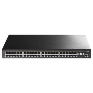 Cudy GS5048S4, 48-Port Layer 3 Managed Gigabit Switch with 4 10G SFP Slots, Управляемый коммутатор 3-го уровня с 48 гигабитными портами