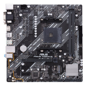 ASUS PRIME A520M-E/CSM, AM4, A520, 2*DDR4, 4*SATA, 1*M.2, 5*USB 3.2, 2*USB 2.0, 1*PCIx16, 2*PCIx1, DVI-D+D-Sub+HDMI, mATX; 90MB1510-M0EAYC