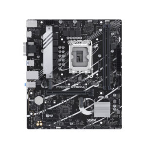ASUS PRIME B760M-K, LGA1700, B760, 2*DDR5, 4*SATA, 2*M.2, 4*USB 3.2, 2*USB 2.0, 1*PCIx16, 2*PCIx1, HDMI+VGA, mATX; 90MB1FI0-M1EAY0