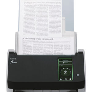 Ricoh scanner fi-8040 (Сканер уровня рабочей группы, 40 стр/мин, 80 изобр/мин, А4, двустороннее устройство АПД, USB 3.2, RJ-45, 4,3-дюймовый дисплей с сенсорным управлением) аналог Fujitsu fi-8040