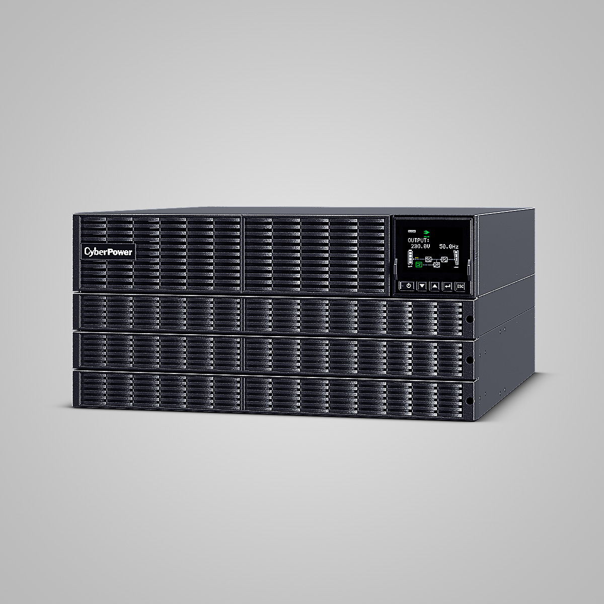 CyberPower OLS6KERT5U Online 6000VA/6000W USB/RS-232/Dry/EPO/SNMP/CloudCard/(4 IEC С13, 4 IEC C19, terminal block)/bat.detect./МВ NEW