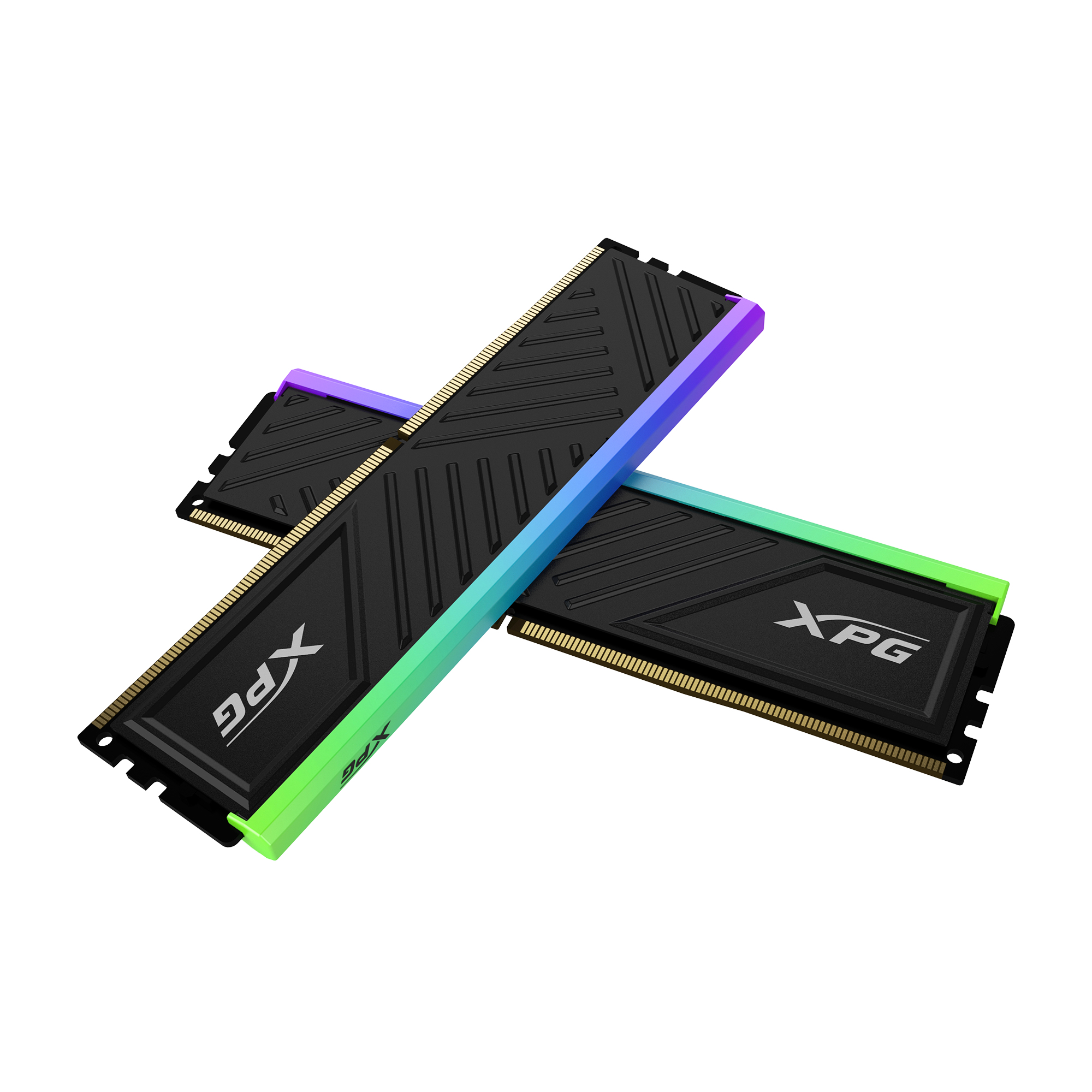 ADATA SPECTRIX D35G DDR4 DIMM 32GB 3200MHz 2*16GB 16-20-20 BLACK DUAL TRAY RGB