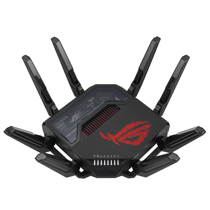 ASUS GT-BE98 // BE25000 // 1376+5764+5764+11529 Mbps, 2,4 + 5 gGz, 8 antenna, USB