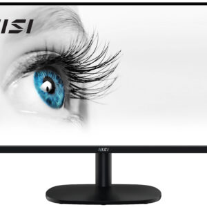 MSI PRO MP245V 23,8" 16:9 FHD(1920x1080) VA Flat,1ms(MPRT),4000:1,100M:1,300nit,178/178,HDMI 1.4,VGA(D-Sub),Tilt,VESA,100Hz,Black,1y war-ty
