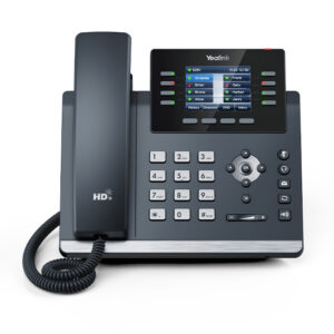 YEALINK SIP-T44W, 12 аккаунтов, 2 порта USB, Wi-Fi, цветной экран 2.8", BLF, PoE, GigE, без БП, шт