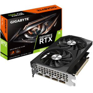 GIGABYTE RTX3050 WINDFORCE OC 8GB GDDR6//RTX3050, HDMI, DP, DVI, 8G,D6