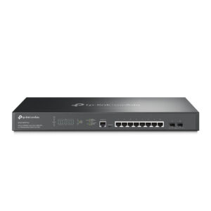TP-Link SG3210XHP-M2, Omada 8-Port PoE+ 2.5GBASE-T L2+ Managed Switch with 2 10GE SFP+ Slots