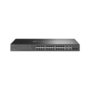 TP-Link SL2428P, Omada™ 24-Port 10/100 Mbps + 4-Port Gigabit Smart Switch with 24-Port PoE+