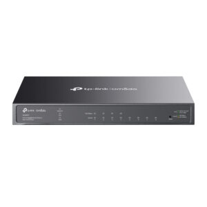 TP-Link SG2008P, Omada™ 8-Port Gigabit Smart Switch with 4-Port PoE+, 62 W PoE