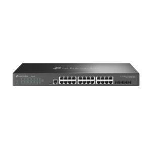 TP-Link SG3428X, Omada™ 24-Port Gigabit L2+ Managed Switch with 4 10GE SFP+ Slots