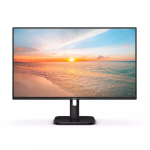 23,8" Philips 24E1N1100A 1920x1080, WLED, 16:9, IPS, 300cd, 1500:1, MID, 4ms, 178/178, VGA, HDMI, 120Hz, Speakers, Tilt, Inter, VESA, Black, 3y