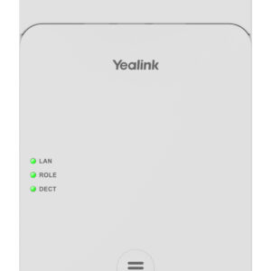 YEALINK W75 mini MC (база W75B+контроллер W75DM), мини микросота DECT, до 3 баз, до 20 устр, до 40 выз, PoE, шт
