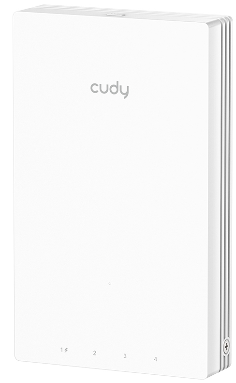Cudy AP3000 Wall, AX3000 Gigabit Wall-Plate Wi-Fi 6 Access Point, Двухдиапазонная встраиваемая в стену точка доступа Wi-Fi 6 AX3000