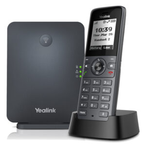YEALINK W71P (база W70B+трубка W71H) до 10 SIP-аккаунтов, до 10 трубок на базу, до 20 вызовов, шт