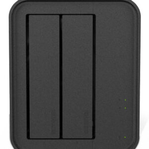 TerraMaster D5 Hybrid DAS tower/ RAID 0, 1, JBOD, SINGLE/ up to (2xHDD + 3xM.2 SSD)/ 1xUSB3.2 Gen2/ 1xPS/ 1YW