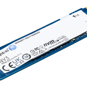 Kingston SSD 1TB NV3 M.2 2280 NVMe Gen4x4 R6000/W4000MB/s MTBF 2M 320TBW Retail 1 Year Warrаnty