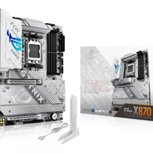 ASUS ROG STRIX X870-A GAMING WIFI, AM5, X870, 4*DDR5, 2*SATA, 4*M.2, 9*USB 3.2, 2*USB4, Type-C, 3*PCIx16, DP+HDMI, ATX; 90MB1IF0-M0EAY0