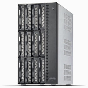 TerraMaster T12-500 Pro tower NAS 10C 1,7(4,7)Ghz/16Gb(64)/RAID0,1,10,5,6,JBOD,TRAID/up to 12 HS SATA(3,5' or 2,5')/2xM.2 2280 NVMe/2xUSB3.1 1xUSB Type-C/2x10GbE RJ-45/1xPS/1YW