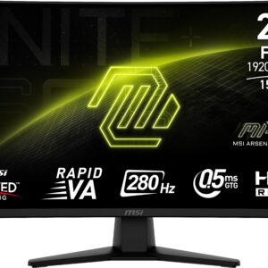 MSI MAG 274CXF 27" 16:9 FHD(1920x1080) VA Curve 1500R,1ms(MPRT),4000:1,100M:1,300nit,178/178,2xHDMI 2.0,1xDP 1.2, Tilt,VESA,280HZ,Black,1y war-ty