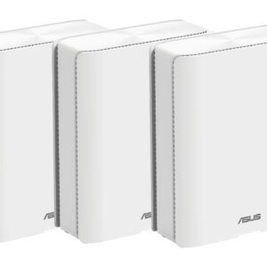 ASUS BQ16 (W-3-PK)//3 access point /802.11b/g/n/ac/ax/be, 1376 + 11529Mbps, 2,4 + 6 gGz, white