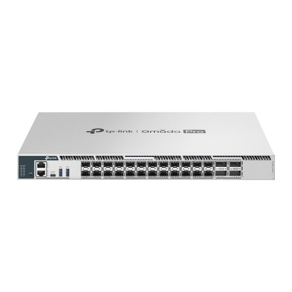 TP-Link S7500-24Y4C, Omada Pro 24-Port 25G Stackable L3 Managed Aggregation/Core Switch with 4 100G Slots