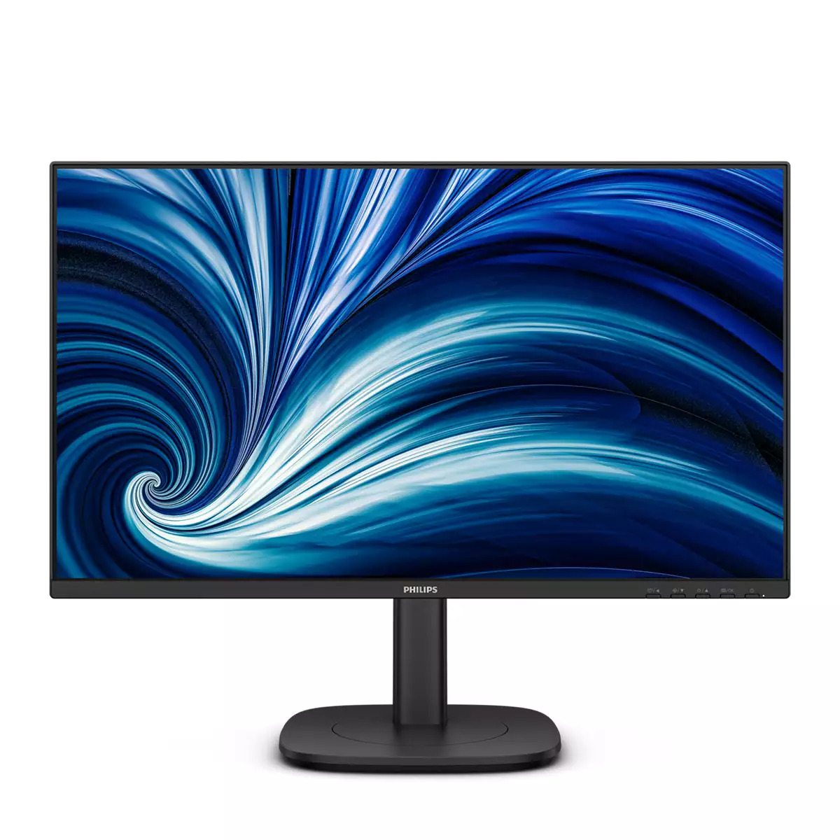 23,8" Philips 24B2N3200J 1920x1080 WLED, 16:9 IPS 300cd, 1500:1, 50M:1, 4ms, 178°/178°, VGA, HDMI, DP, USB hub: 3*USB3.2, 120Hz, Speakers, Tilt, Height, Swivel, Pivot, Internal, VESA, Black, 3y