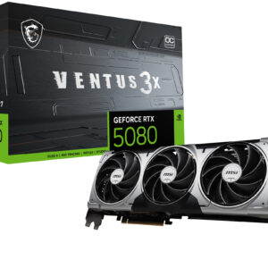 MSI RTX 5080 16G VENTUS 3X OC//RTX 5080, HDMI, DP*3, 16G, D7