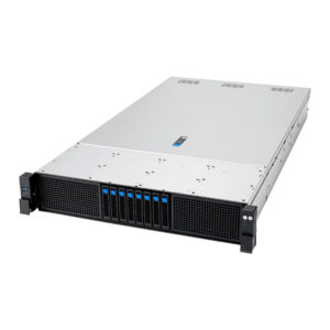 ASUS RS720A-E13-RS8G: 2U, 2x AMD EPYC 9005/9004 SP5, 24x DDR5 RDIMM, 8x NVMe/SATA/SAS, 8x PCIe 5.0, up to 3x dual-slot GPU, 2x OCP 3.0, 2x 3200W PSU