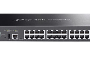 TP-Link SG5428X, Omada 24-Port Gigabit Stackable Lite L3 Managed Switch with 4 10G Slots